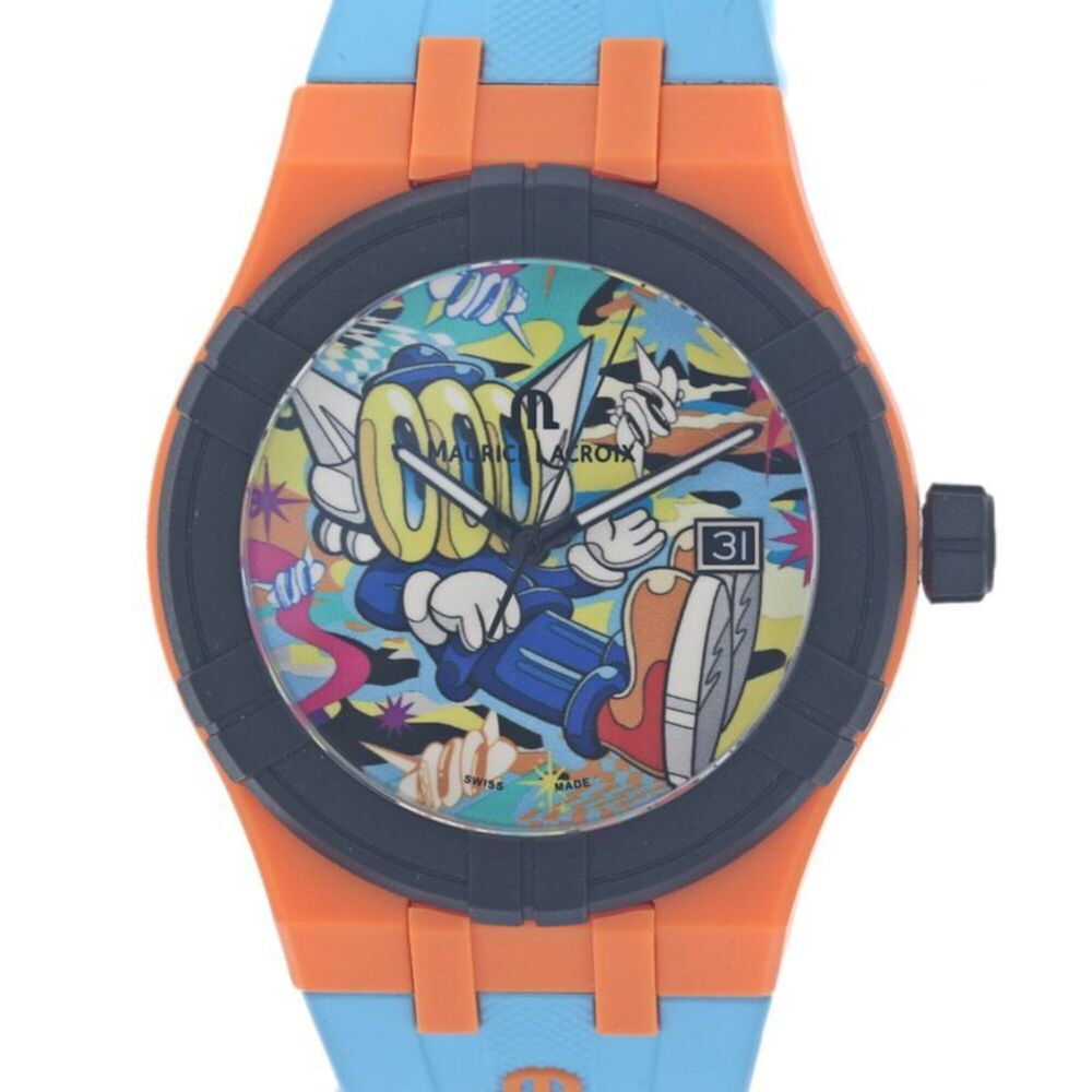 Maurice Lacroix AIKON #TIDE BENZILLA Collaboration Design Watch AI200850YZA00...